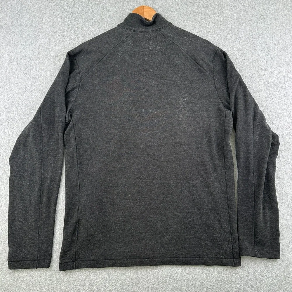 Nike Quarter Zip Men L Gray USC Trojans Dri-FIT Pullover Activewear Training Top